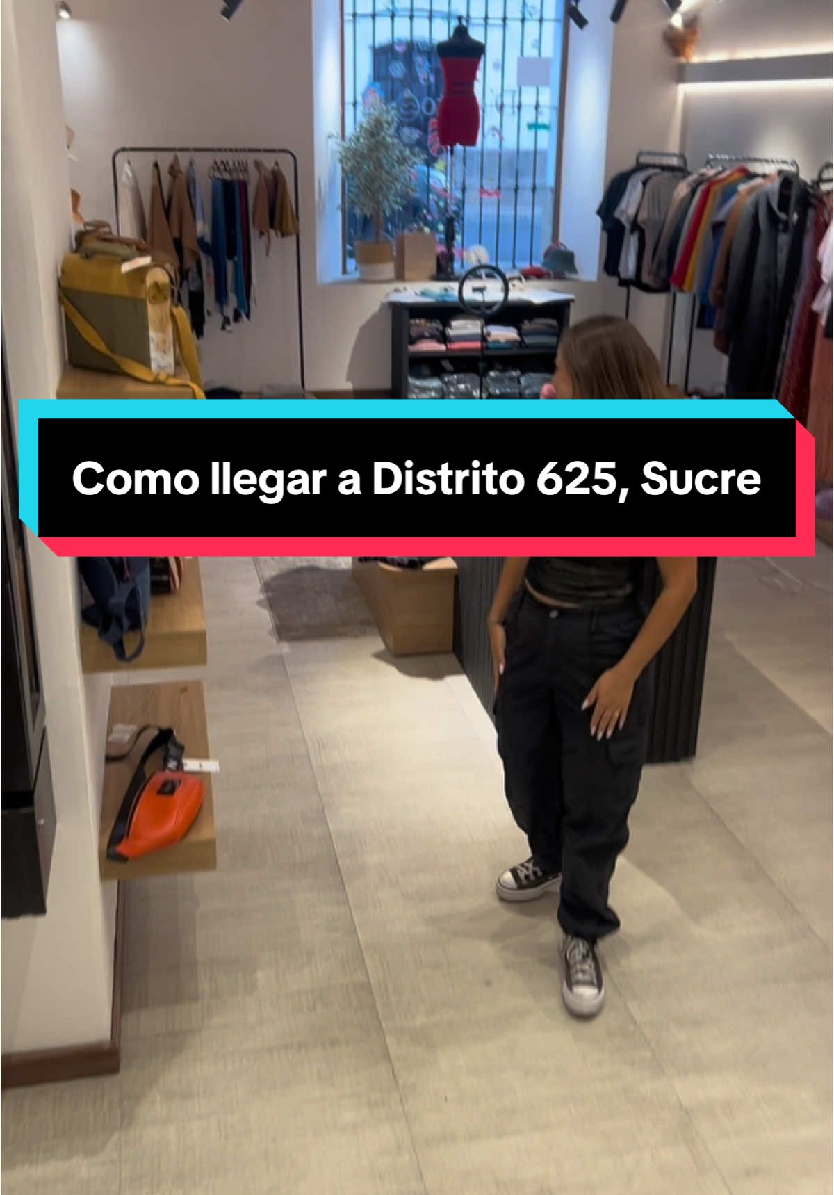 Cómo llegar a @Distrito 625 , la mejor multimarca de todo Sucre!! #madeinbolivia #comollegaranuestratienda #plaza25demayo 