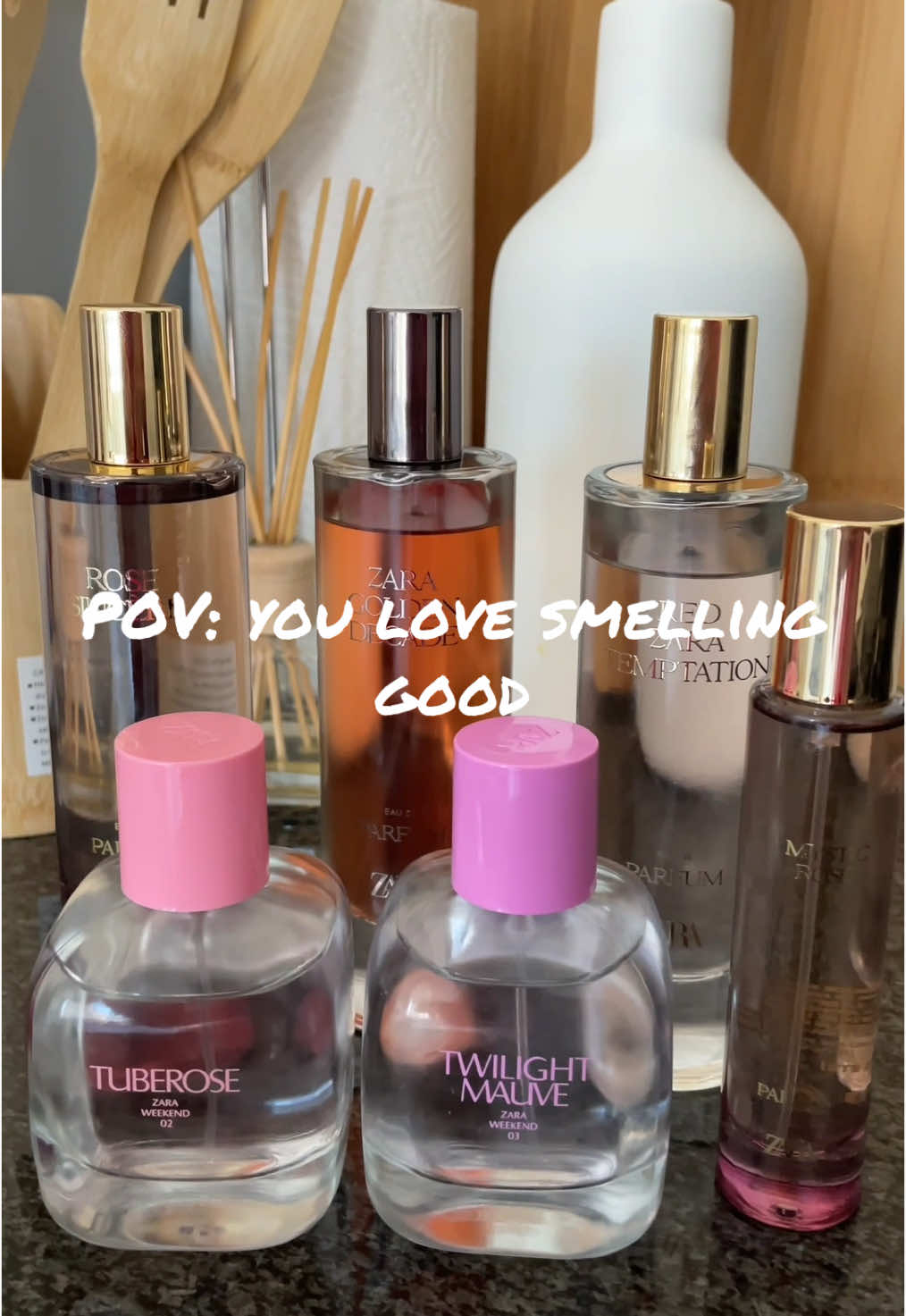 Smelling good on a budget.  My collection is slowly getting somewhere. All perfumes are from @ZARA.