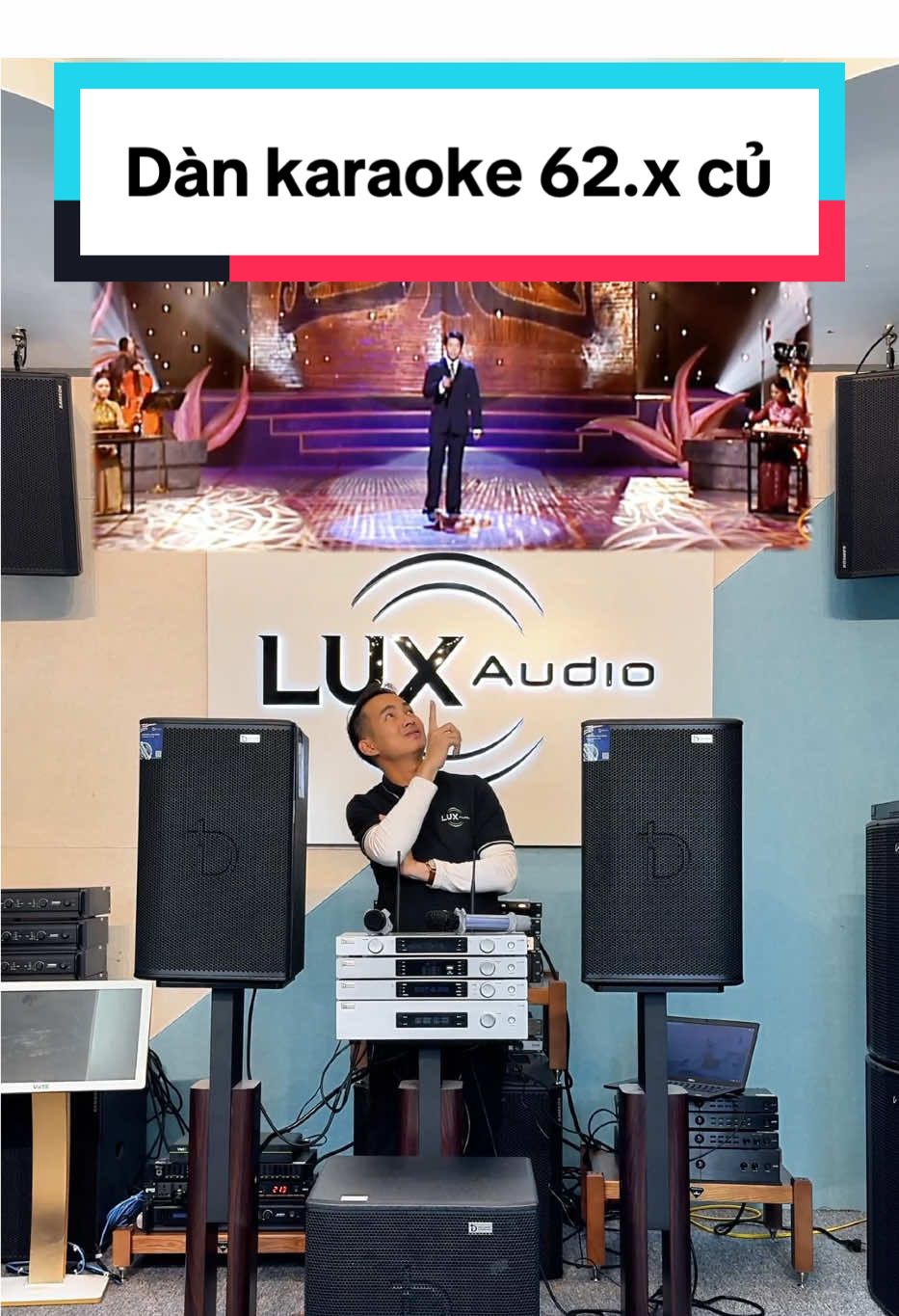 Dàn karaoke X80 quá đẳng cấp 👍 #lux_audio #xuhuong #viral #demtraokyniem