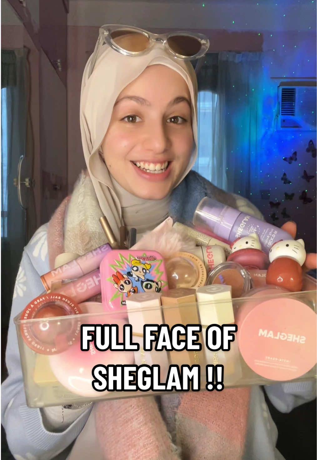 FULL FACE OF @SHEGLAM !! 🤩📦 #SHEGLAM #SHEGLAMHAUL #FULLFACEOFSHEGLAM #SHEGLAMhonestreviews 