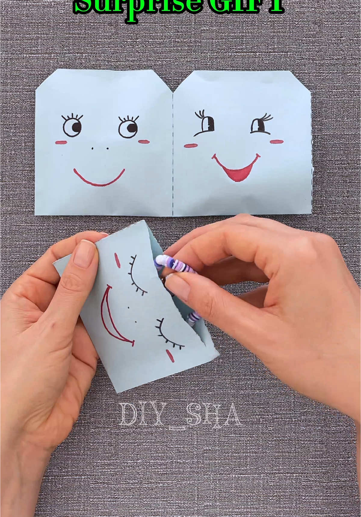 Easy Gift Idea | Cute Surprise #DIY #gift #surprise #papercraft #easy #giftideas #cute #tik_tok