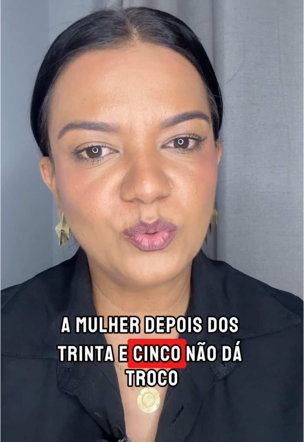 A mulher depois dos 35 não dá troco. Ela se POSICIONA. . . #mulher #mulherde40 