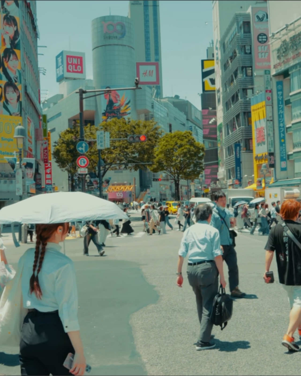 The next station is Shibuya #cinematic #tokyo #shibuya 