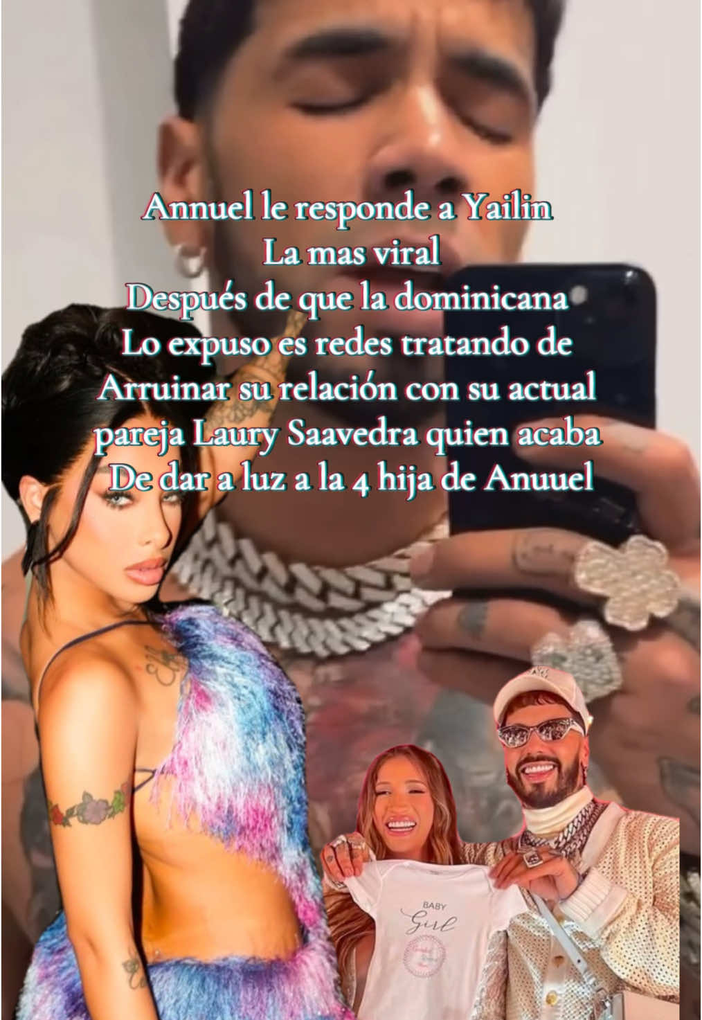 #annuel #yailinlamasviral #tiraera #annuelyyailin #yailinlamasviralreal #tekashi69 #laurysaavedra #fypシ゚viral 