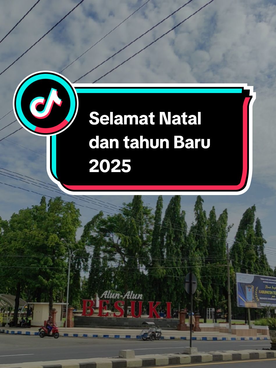 Selamat Natal dan Tahun Baru 2025 #seputarbesukiraya #kotakerenbesukiraya #ekskarisidenanbesuki #besukiraya #besukikeren #besuki #natal #tahunbaru2025 #situbondo #jawatimur 