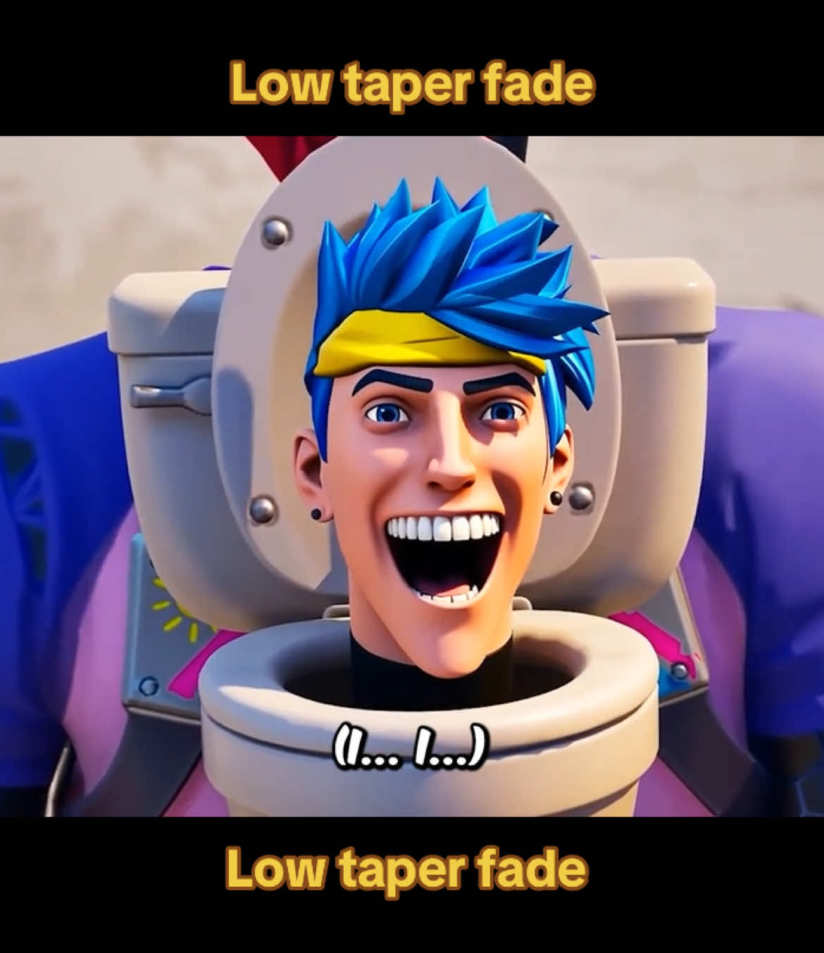 You know whats massive? Lowwww taperrrr fadeee🔥#ninja #fortnite #lowtaperfade #goldenscar #movie #tiktok