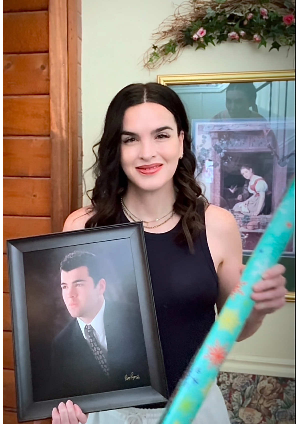 Their reactions were priceless 😂   When your parents have lived in the same house for 50 years, so you and your siblings wrap up stuff they already have to see if they notice. #familytime #humor #christmas #lgbt #trans @dramandascott 