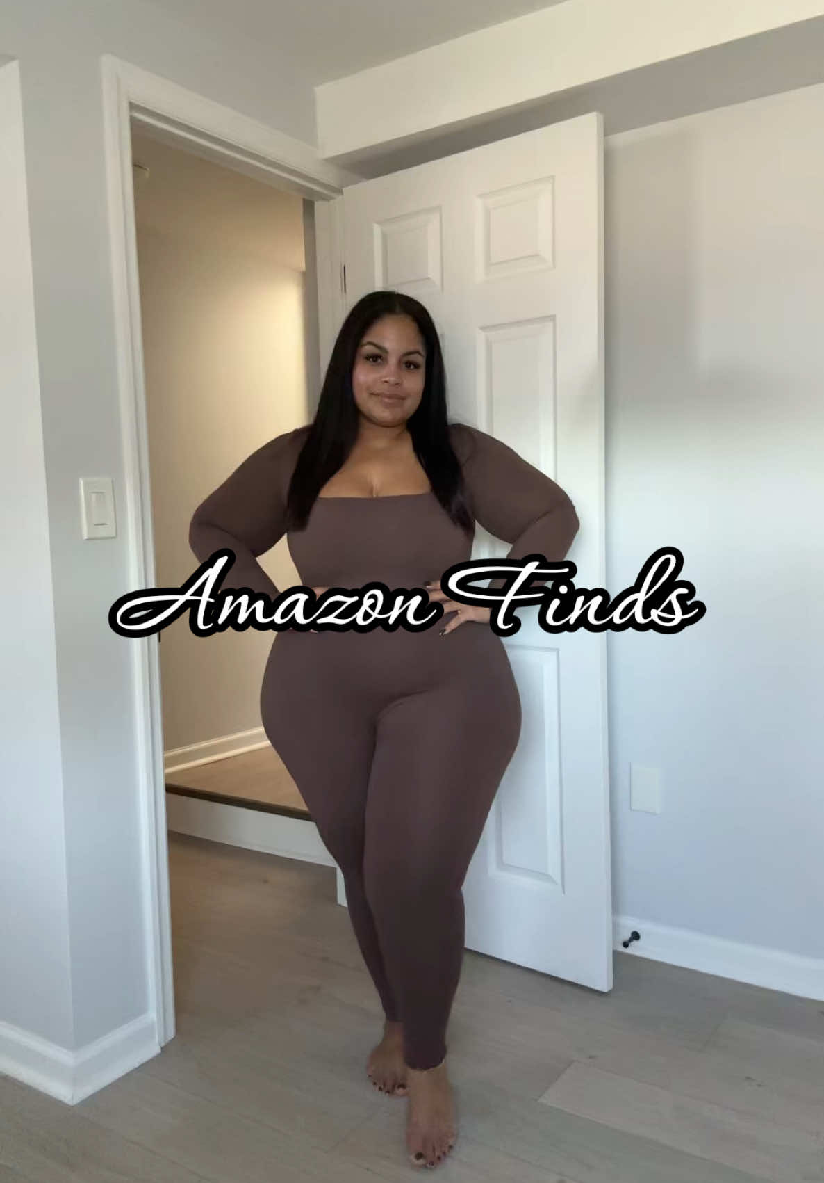 Love this jumpsuit fits so good perfect closet staple ! Linked on my storefront! #curvyfashion #winterfashion #amazonfinds #amazonmusthaves #amazonfavorites #amazonfashion #jumpsuit 