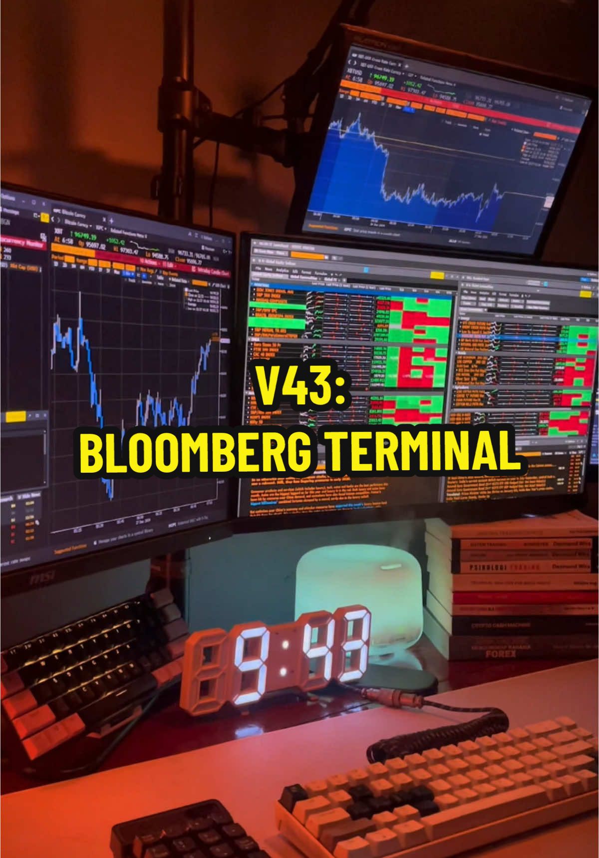 Kane V43: BLOOMBERG TERMINAL #bloomberg #trading #setup #saham