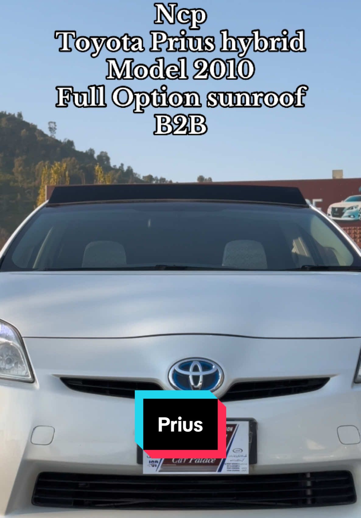 Toyota Prius  hybrid model 2010 Full option sunroof  bumper to bumper full fresh #l#loveyouf#fpyシs#sajjadkhanswatskt#trendingf#fypS@Sajjad Khan