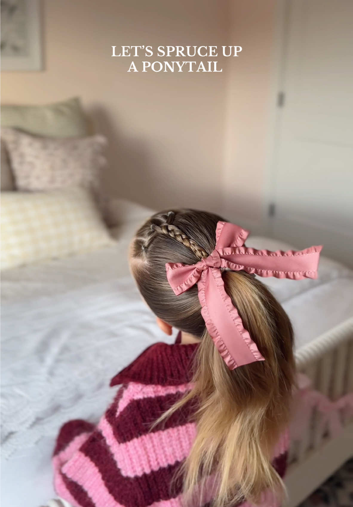 Nothing like a fun and easy ponytail!!! 🩷🎀✨ product is @Salee Hair #hairtutorial #hairstyle #hairtok #viralhair #kidshairstyles #heatlesshair  #easyhairstyles #schoolhairstyles #trending #hairideas #hairinspo #Lifestyle #MomsofTikTok #trending #shorthair #kidshairstyles  #slickedhairstyles #youngmom #cleangirlaesthetic #relatable  