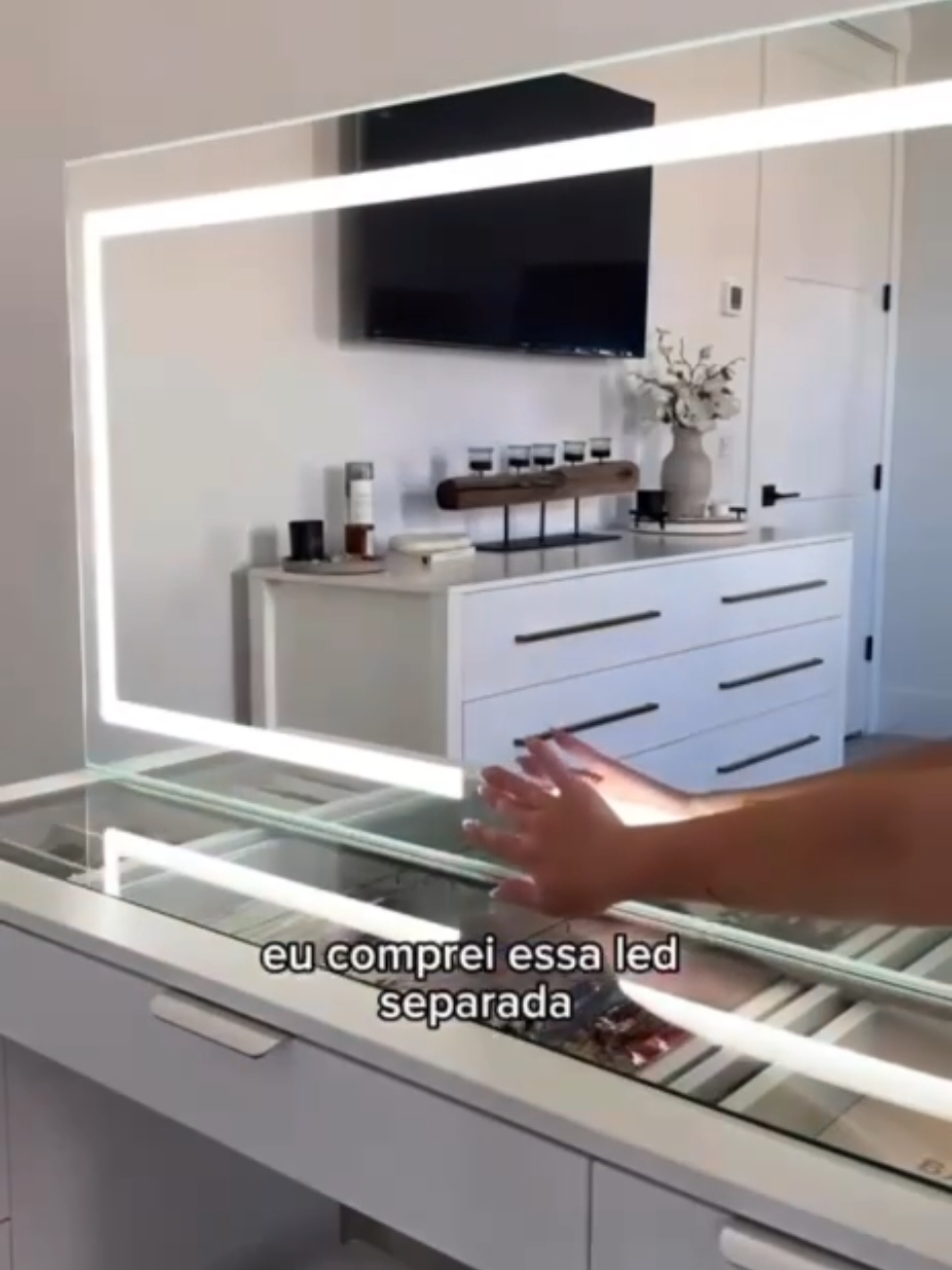 Comente EU QUERO que te mando o Link 🔥  Penteadeira 7 Gavetas  ✅ Montagem Simples ✅ Produto bem embalado  ✅ Mais de 2.000 peças vendidas 😱