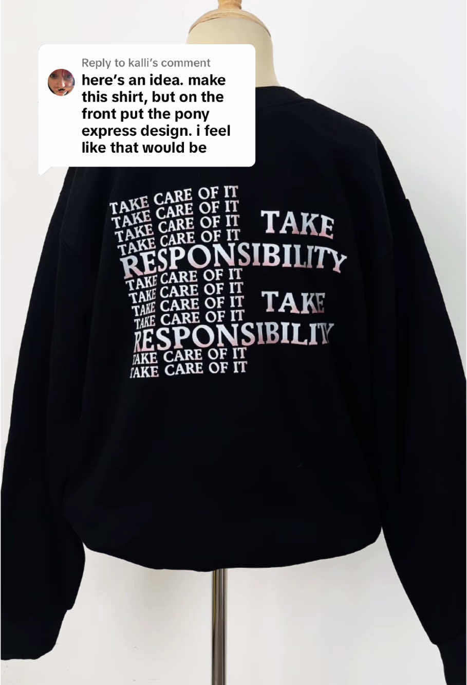 Replying to @kalli “take responsibility” ahh shirt 2 sides available ❤️‍🔥🔥🫶 #mouthwash #mouthwashing #mouthwashgame #mouthwashchallenge #mouthwashingfanart #ponyexpress #ponyexpressmouthwashing #takeresponsibility #mouthwashcurley #jimmymouthwashing #captaincurleymouthwashing #daisukemouthwashing #anyamouthwashing #game #gameshirt #gameshirt #embroidery #embroideredsweatshirt 