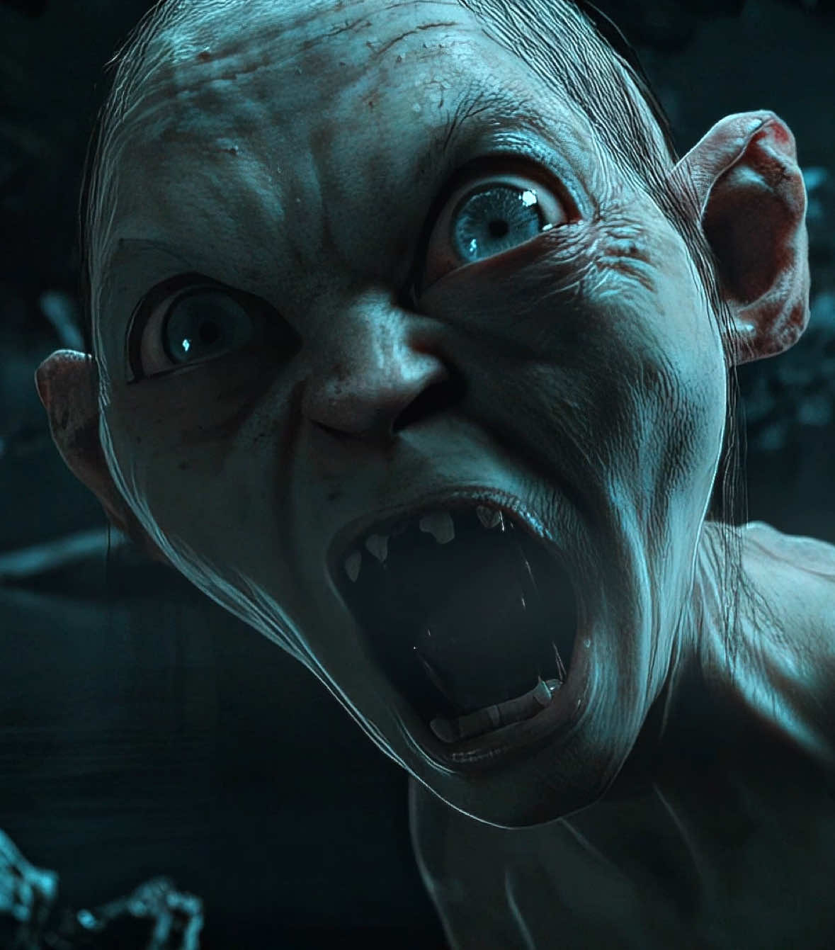 Bro scared me so much as a kid #lotr #gollum #hobbit #edit 