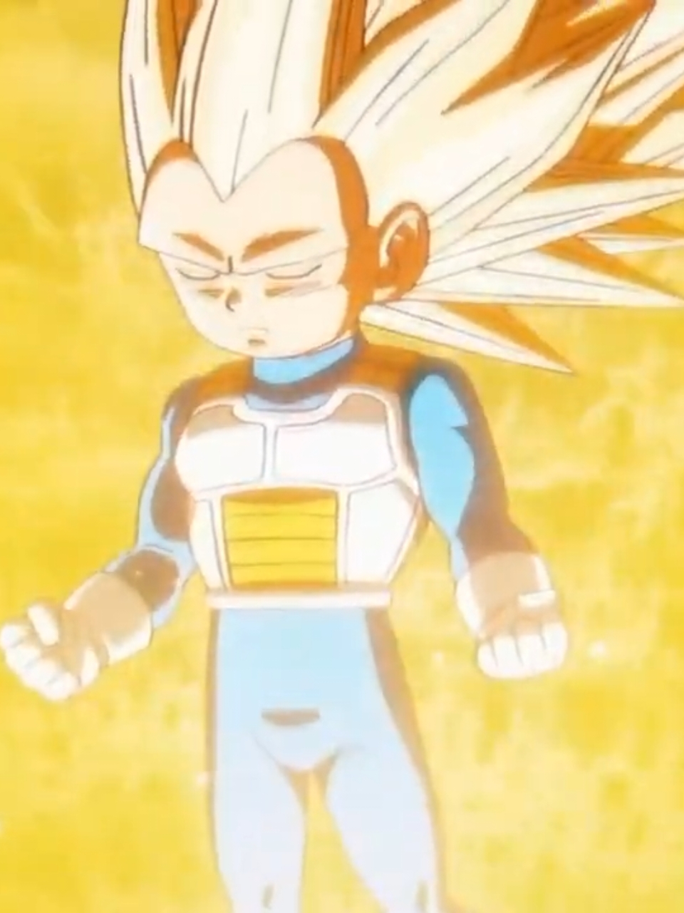 vegeta vira super saiyajin 3 pela primeira vez #vegeta #ssj3 #dragonballdaima #dragonball #anime 