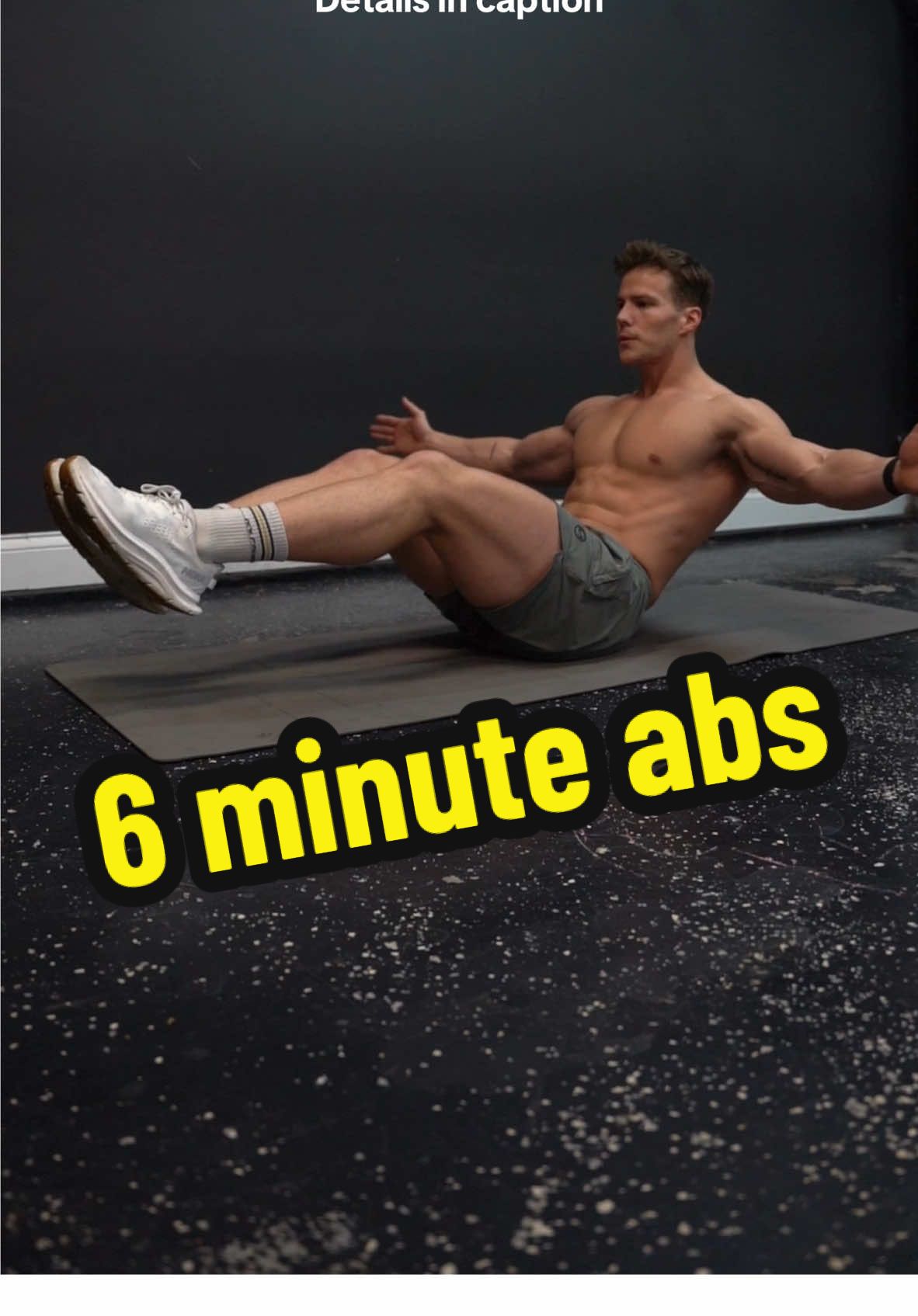 Perform each exercise for 50 seconds with a 10 second rest in between exercises. Do 1 total set 🔥 #abs #workoutroutine #homeworkout 