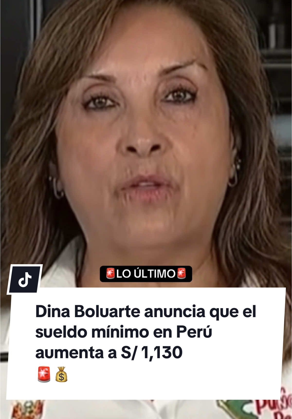 LO ÚLTIMO Dina Boluarte anuncia que el sueldo mínimo en Perú aumenta a S/ 1,130 🚨💰|| #sueldo #sueldominimo #DinaBoluarte #Loultimo #NoticiasPeru #Peru #dinero #Viral #ElComercioPerú