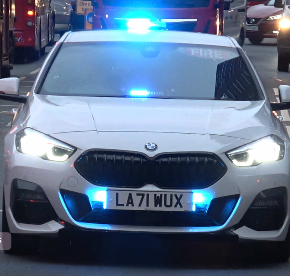 #londonfirebrigade #lfb Unmarked 2021 (71 Plate) BMW 218i M-Sport Fire Officer Car seen responding using it’s blue lights and siren passing #aldgateeaststation! | #fyp #fypシ #fypage #fypageシ #foryou #foryoupage #viral #virall #viralll #viralllllll #virallllllllllllll #lfb #london #fire #brigade #firebrigade #uk 