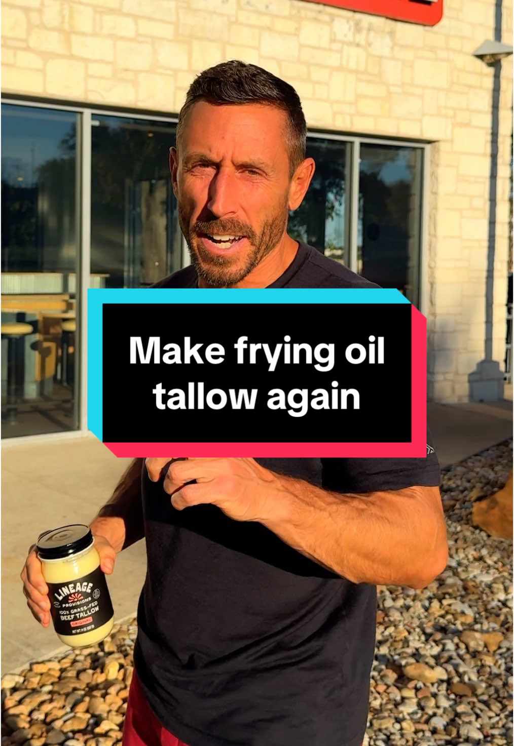 Make frying oil tallow again…