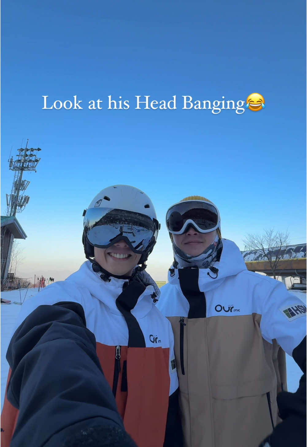 Yo Bro, Lets destroy ski resort again later🏂🏂 @Taeyang☀️ 