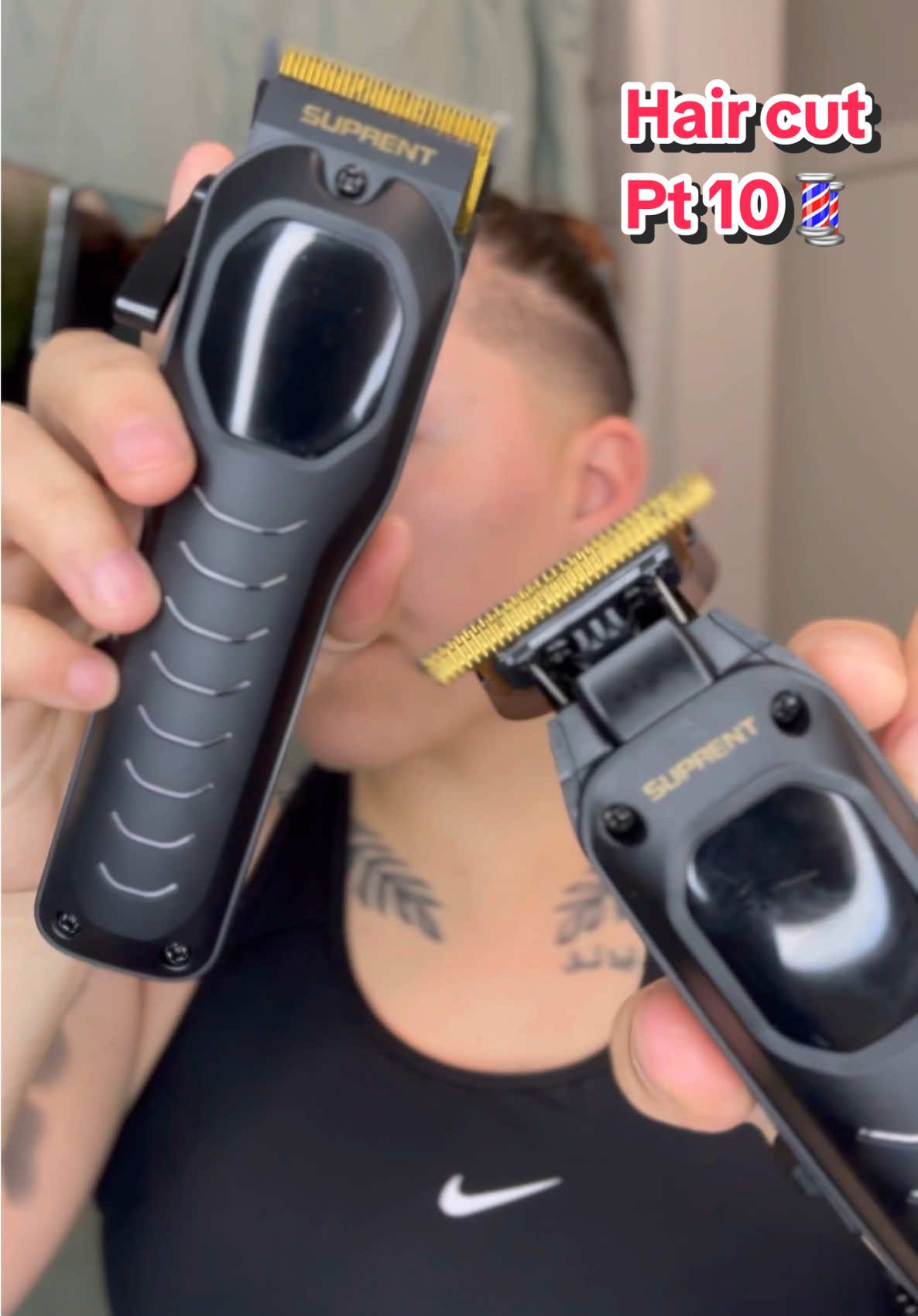 Appreciate all advice 💈✨ All things used in my TikTok showcase 💛 #Selftaught #stilllearning #skinfade #haircut #haircuttransformation #haircutasmr #asmr #notalking 