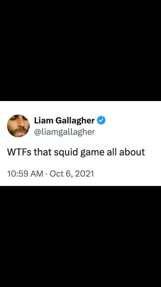 #liamgallagher #oasis #squidgame 