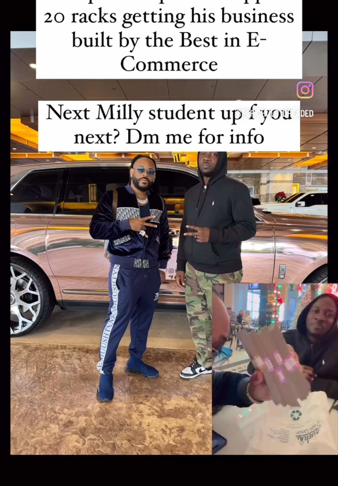 He dropped $20,000 to get his business Built by Me  ✅Flights to meet me paid for  ✅Website built  ✅Logos & Lables ✅Shipping  ✅Marketing done by my team 🔥 I’ve Created a lot of Millionaires if your Next and have atleast $10k  Inbox me Now #entrepreneur #business #businesstok #money 