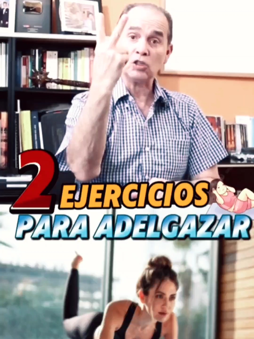 2 EJERCICIOS PARA ADELGAZAR ✅️  #salud #Adelgazar #saludynutritio #nutricion #metabolismo #franksuarez #laverdadsiempretriunfa 