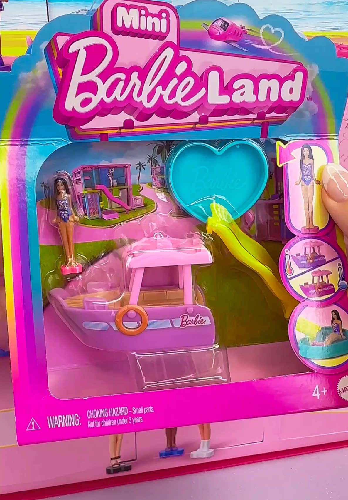 Mini Barbie Land Dream in Mini💖 #gifted  Thank you @mattel  #barbie #barbiedoll #minibarbieland #dreaminmini #mini #miniature #toyunboxing #minibarbie