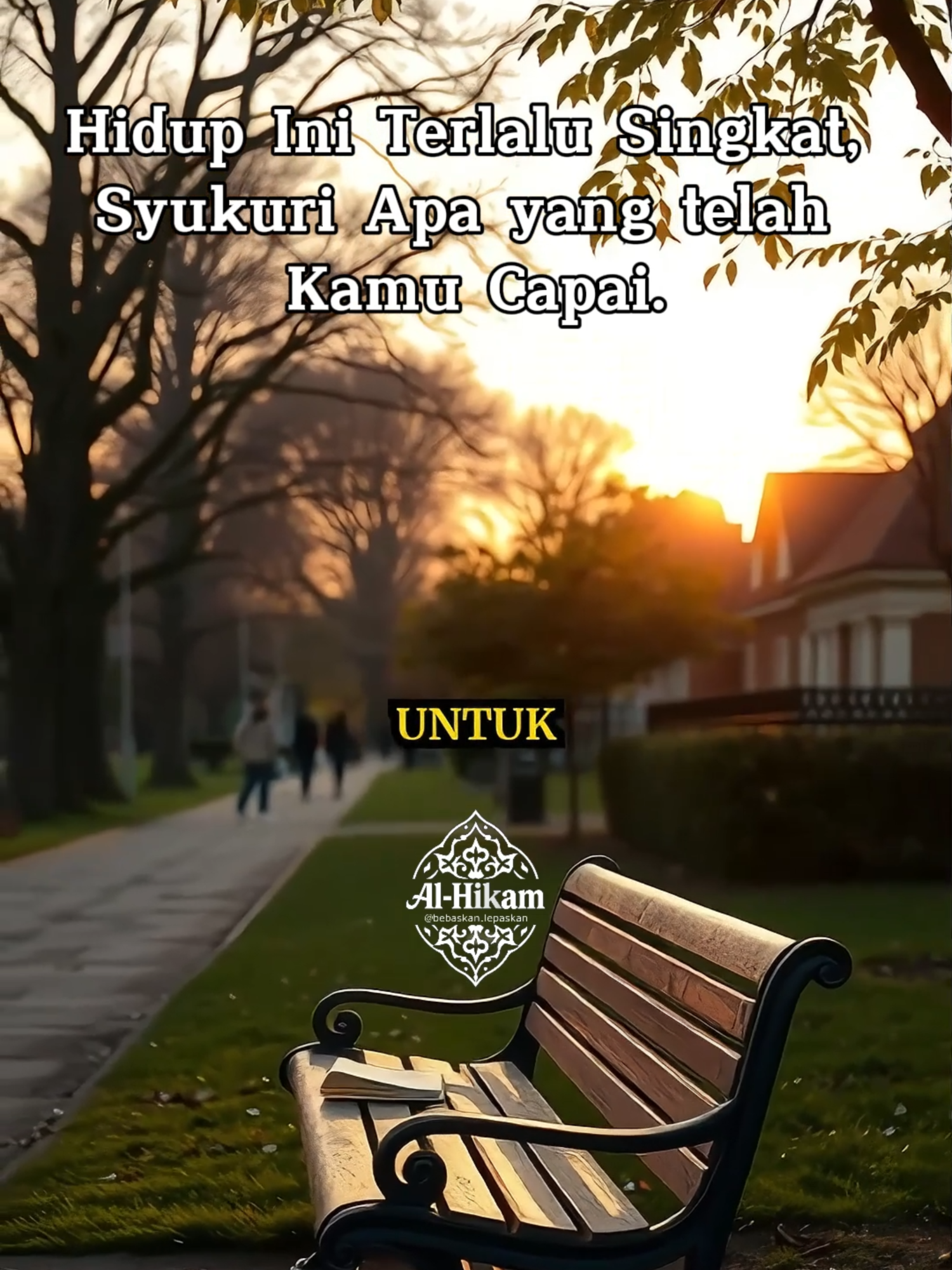 Hidup Ini Terlalu Singkat, Syukuri Apa yang telah Kamu Capai. #motivasihidup #syukur #hargaihidupmu