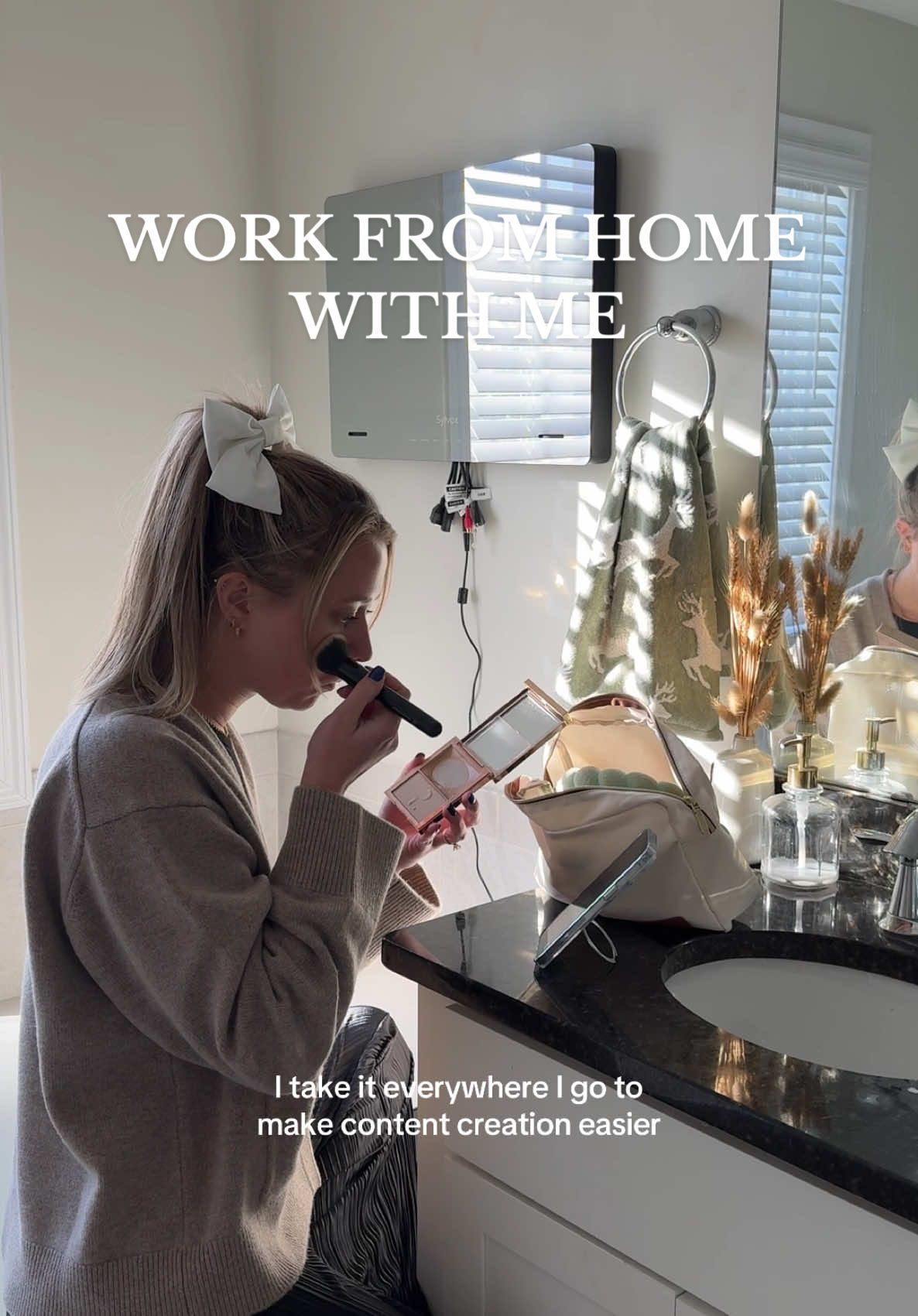 work from home with me as a content creator using my fav phone case 💻📸 #torras #phonecase #workfromhome #workfromhomelife #workfromhomewithme #wfh #contentcreator #charlottenc #magsafe #ostand #grwm #dayinmylife #iphone16promax #socialmedia #musthaves #tiktokshopfinds #ostandcase 