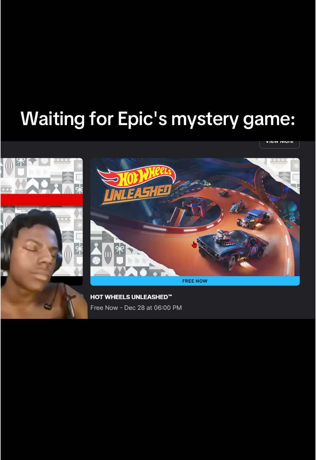 No comments on this one, I'm no hot wheels fan #fyp #xzyabc #mysterygame #epicgames #epicgamesstore #epicmysterygame #games #freegame 