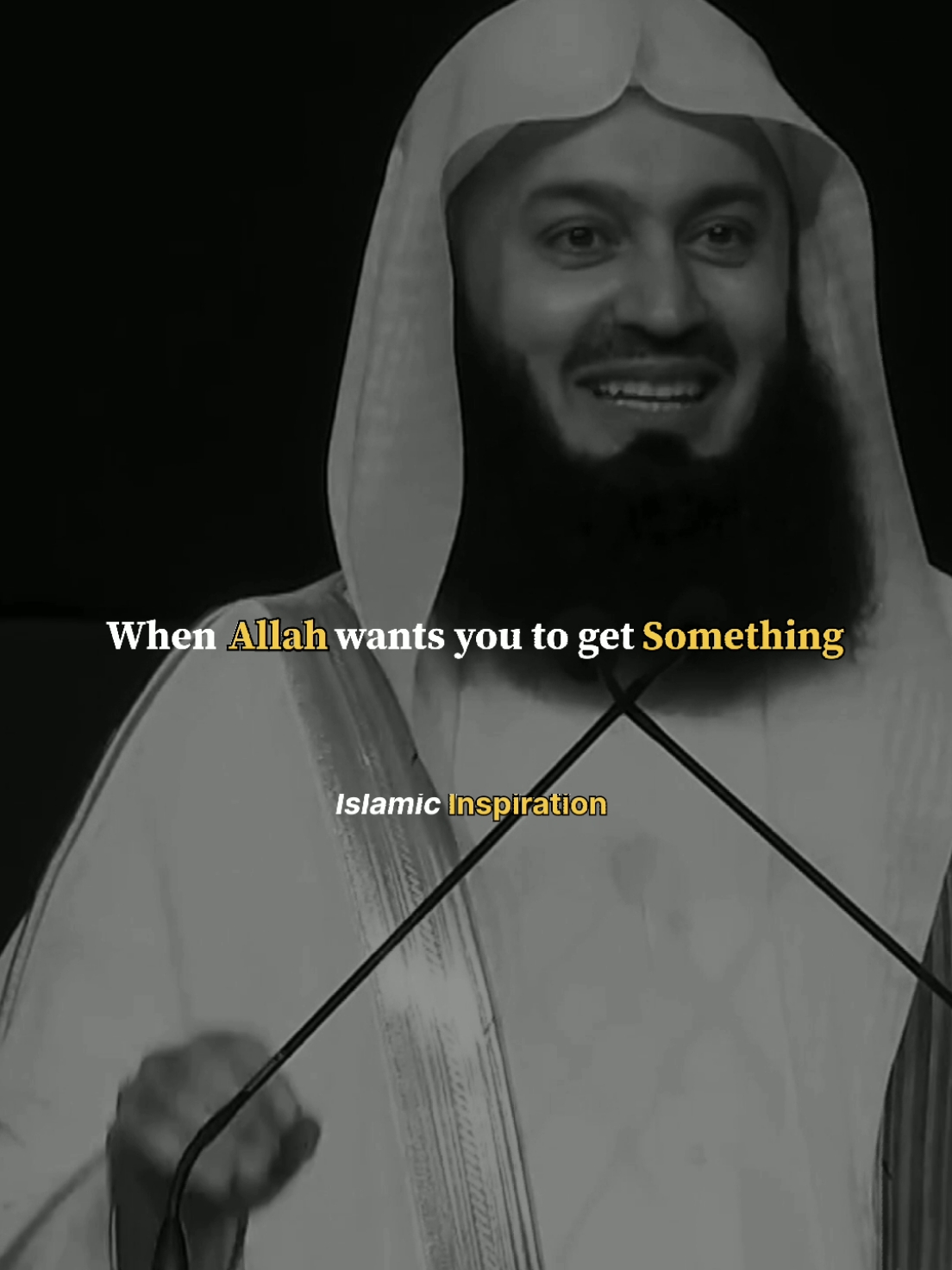 When Allah wants you to get something. #islamic_video #islamictiktok #islamicinspiration #islamicmotivation #muftimenk @Islamic Inspiration @Islamic Inspiration 