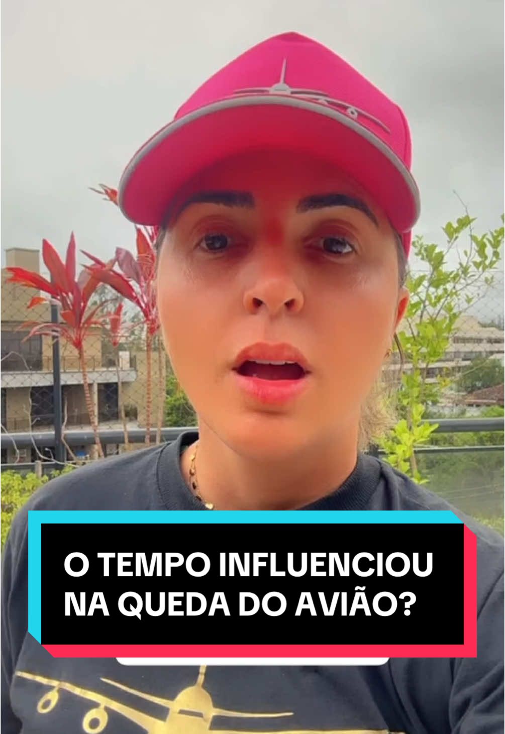 O tempo influenciou na queda do avião? Por que ele decolou? #mamaepiloto #pilotodeboeing #avgeeks #pilotodeaviao #medodevoar #acidenteaereo #tatipiloto 