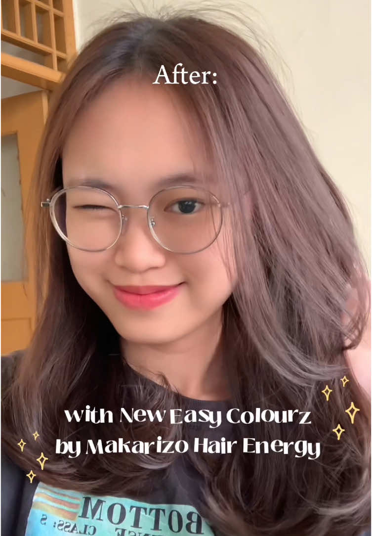 Time to retouch my hair with New Easy Colourz - Light Brown by Makarizo Hair Energy 🤩✨ #fyp #fypシ゚ #hair #haircolour #dyedhair #dye #warnarambut #hairretouch #haircolor #makarizohairenergy #makarizo #makarizoeasycolourz #easycolourz #haircare 