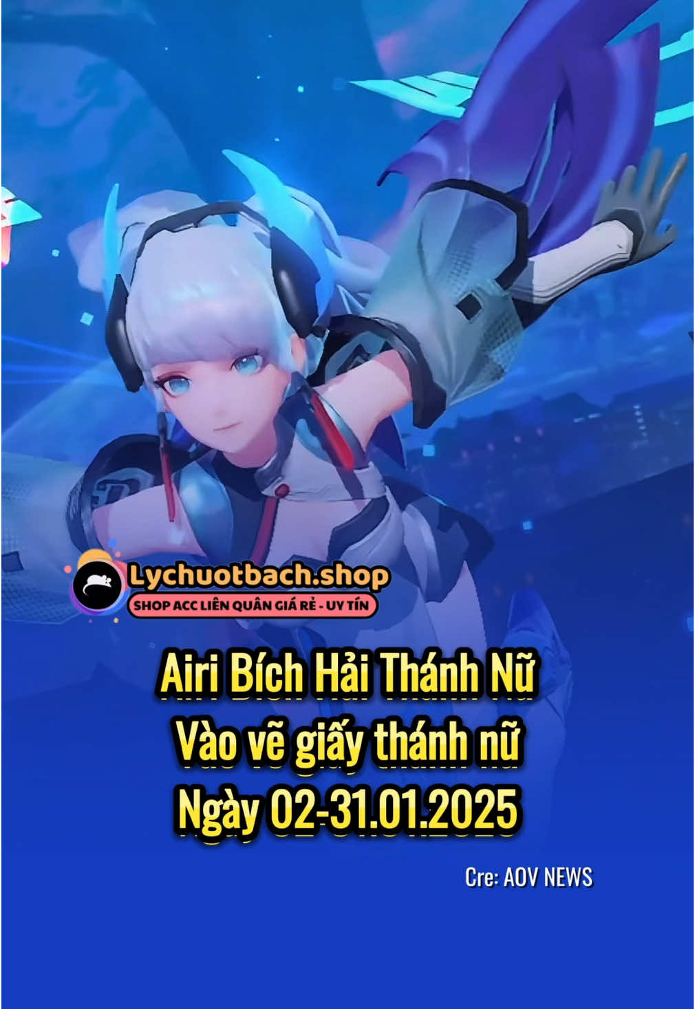 Airi bích hải Tổng 3750 quân huy cho Airi Bích hải nha 💕từ AOV NEWS #lychuotbach #lychuotbachtintuc #lyreviewlienquan #antifakenews #LearnOnTikTok #GamingOnTikTok #lienquanmobile #liênquânmobile 