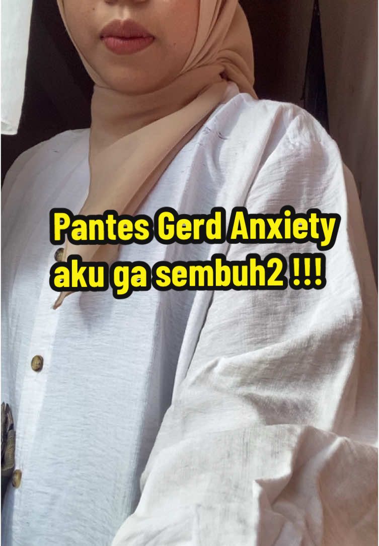 Kurangi overthinking  #gerdanxiety #gerd #anxietydisorder #sembuhgerdanxietydisorder 