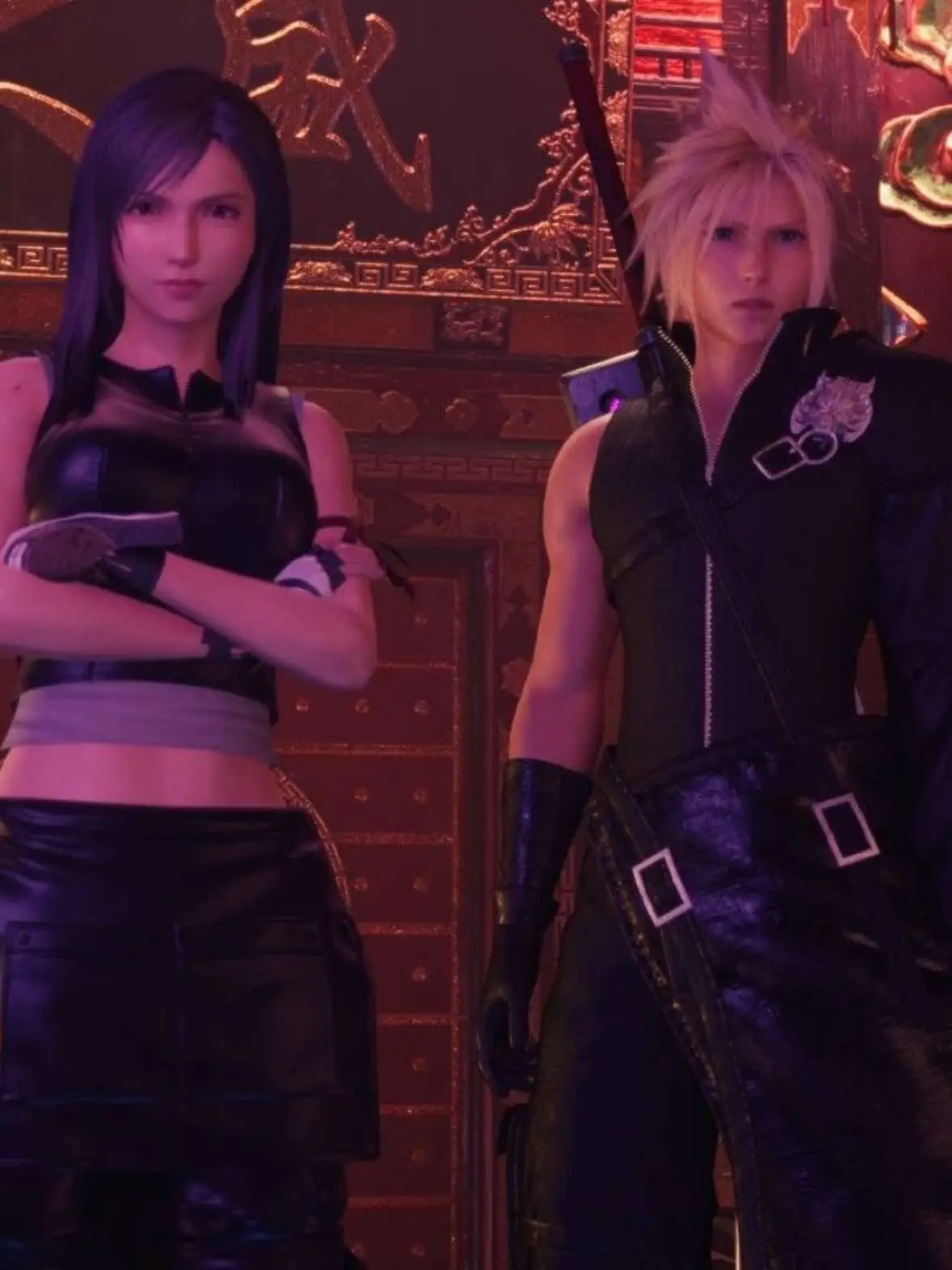 the mom and dad stance #finalfantasy7 #cloudstrife #tifalockhart #cloudxtifa #finalfantasy7remake #ff7remake #ff7 #cloti #fyyyy #fyyy 