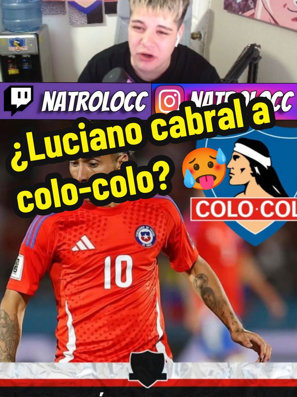 ¿Luciano cabral a colo-colo? #futbolchileno #futbolchileno🇨🇱 #colocolo #colocoloeschile #colocolooficial #colocoloeternocampeon #colocoloeschile🤍🖤 #colocolodecorazon #colocolocampeon #ucatolica #ucatolicachile #udechile #chileanpremierleague #chileanpremierleague🇨🇱🏆 #twitchchile