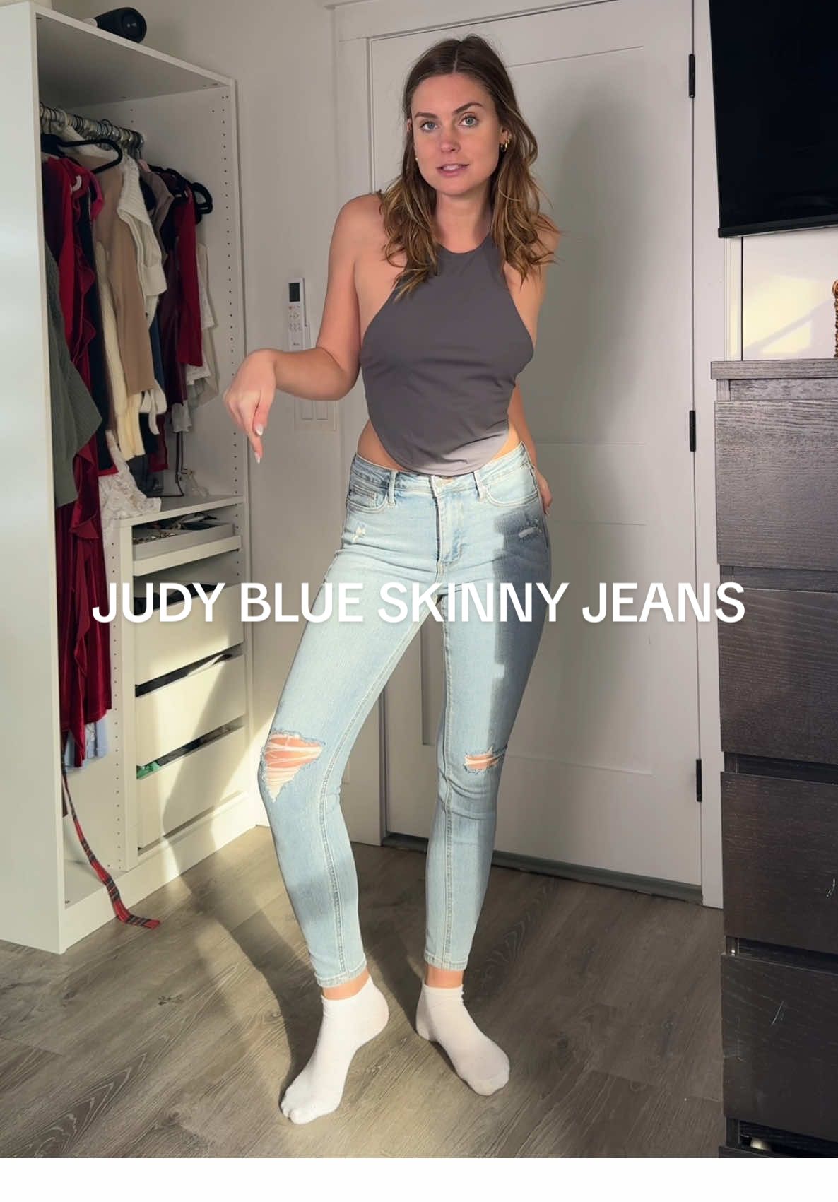 Tummy control skinny jeans #tallgirlapproved #skinnyjeans #NewYearNewAura #WinterWardrobeRefresh 