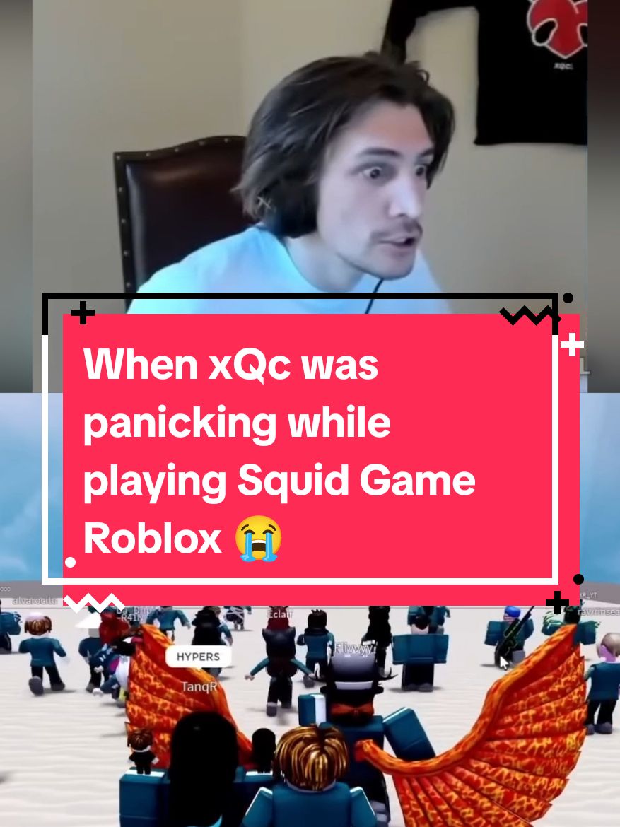 old xQc moments 🆙🔝 #xqc #squidgame #squidgamenetflix #squidgame2 #roblox #gaming #funny #fyp 