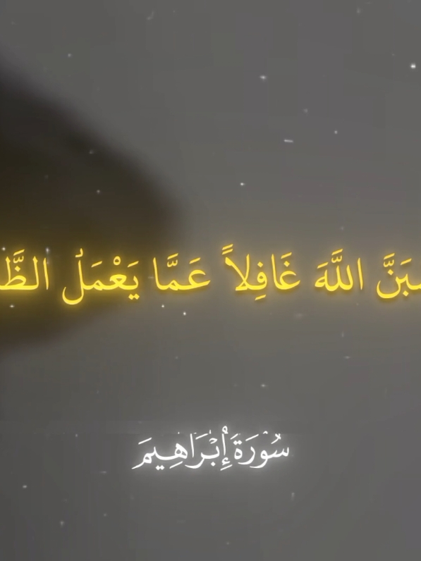 وَلَا تَحْسَبَنَّ اللَّهَ غَافِلًا عَمَّا يَعْمَلُ الظَّالِمُونَ ۚ #tiktok #t #ابو_دجانة #السلطة_الفلسطينية #فلسطين 