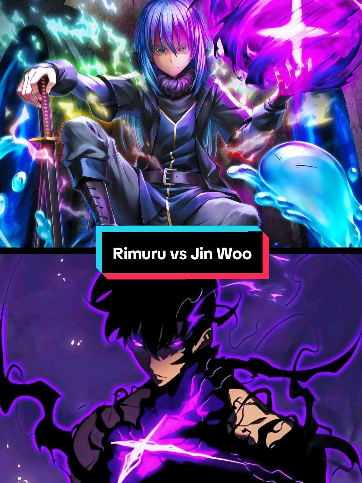 Replying to @ryan30512 Did you seriously ask me who would win in a fight between Rimuru vs Sung Jin-Woo??CMON MAN THAT’S WAYY TOO OBVIOUS!! #rimuru #sungjinwoo #vsbattle #animecommunity 