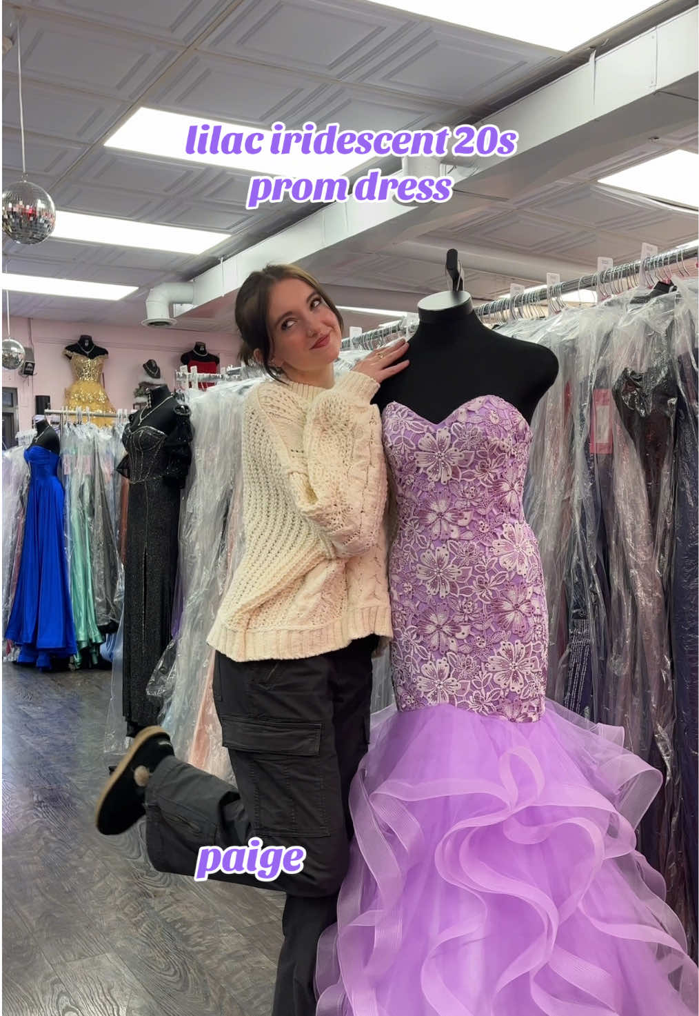 who followed the prompt the best? 🤔💜 #prom #promdresses #formalwear #promdressshopping #promstore #20stheme #lilacdress #lilacpromdress #purplepromdress #iridescentdress #formalwear 