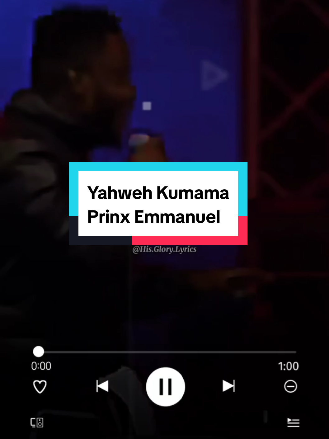 Song:Yahweh Kumama (Lyrics) Artist:Prinx Emmanuel  . . #yahwehkumama #yahweh #foru  #kumama #kumamapapa #fypp #kumamapapachallenge #tik_tok #prinxemmanuel #nigeriantiktok🇳🇬 #gospelmusic #christiantiktok #fyp  #praise #hisglorylyrics #jesus 