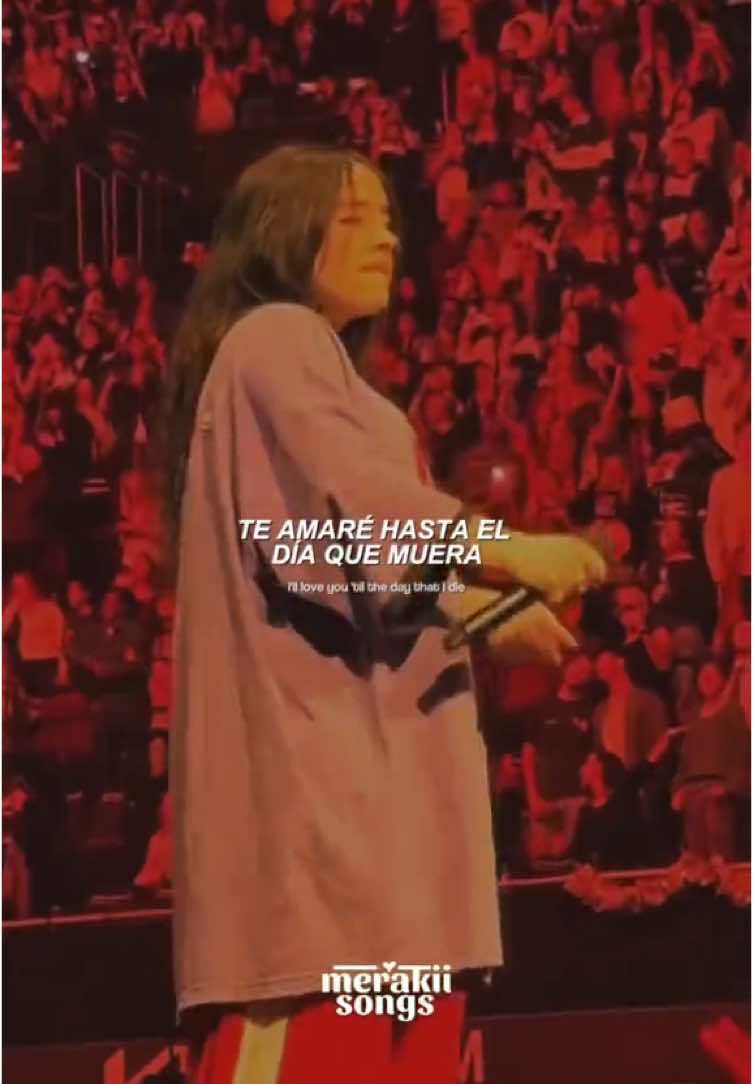 BIRDS OF A FEATHER - Billie Eilish 💌 / #fyp #parati #music #lyrics #letras #songs #merakiisongs #subespañol #birdsofafeather #billieeilish #hitmehardandsofttour 