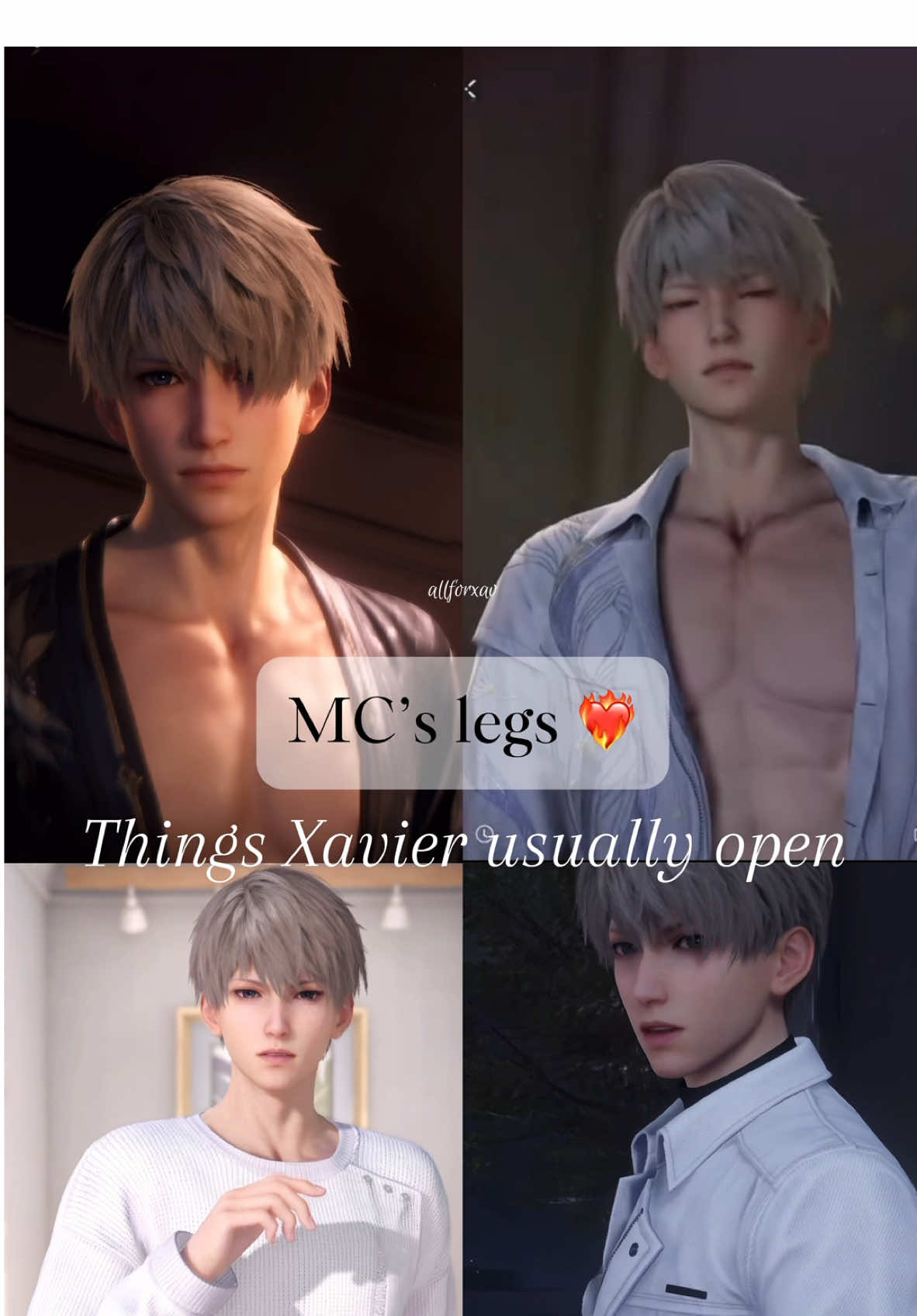 Xavier 🥵❤️‍🔥 #loveanddeepspace #xavier #otome #foryou #fyp @Love and Deepspace 