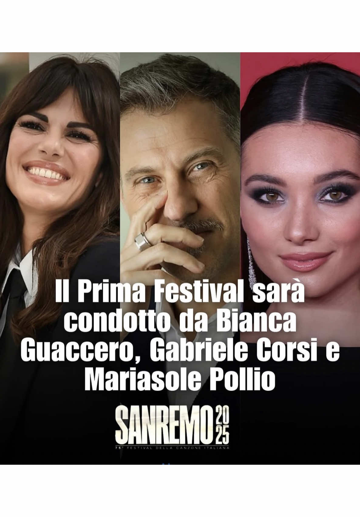 Ci vediamo a Febbraio al  #Primafestival di Sanremo❤️