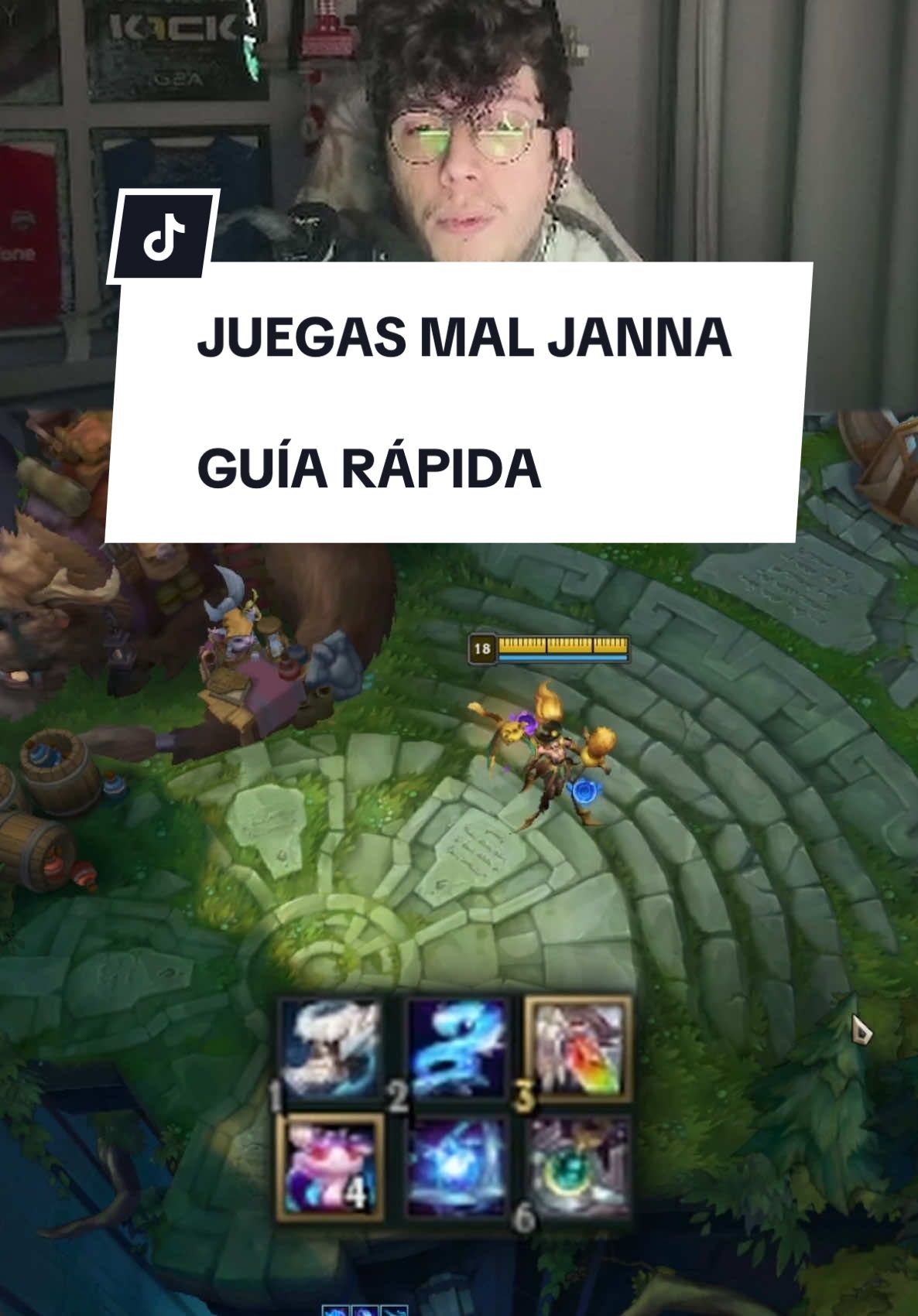 Cómo jugar Janna en menos de cinco minutos 🌪️ #leaguetok #leagueoflegends #parati #fyp #Attila #SUP #Janna 