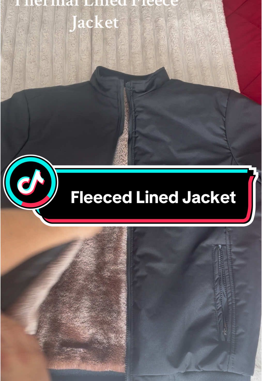 Warm and comfortable. The fence lined Jacket is perfect for work or casual. #tiktokshop #creatorsearchinsights #spotlightfinds #tiktokshopfinds #musthaves #mensjackets #fleecedlinedjacket #mensjacket #menswinterfashion 